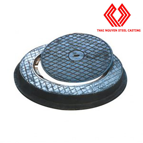 Nắp Hố Ga Gang Thân Tròn Loại 2
